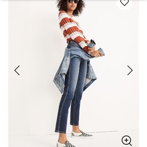 - Madewell slim straight leg jean size 24